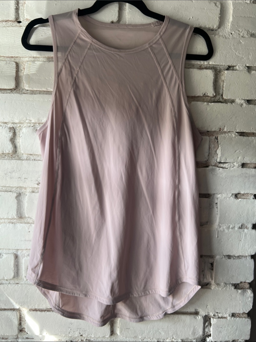 lululemon athletica Light Pink Sleeveless Performance Tank